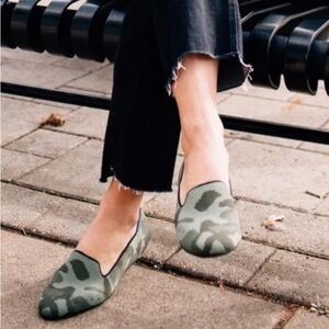 Rothy's | The Loafer Green Camouflage | Size 8